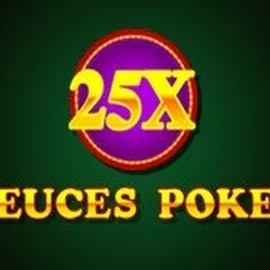 Logo of 25x Deuces Poker from iSoftBet at SvenPlay Casino