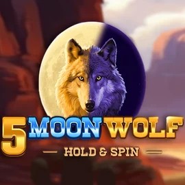 5 Moon Wolf slot logo by Apparat Gaming at SvenPlay Casino5 Moon Wolf