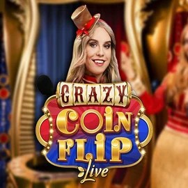 Crazy Coin Flip slot logo by Evolution at SvenPlay CasinoCrazy Coin Flip