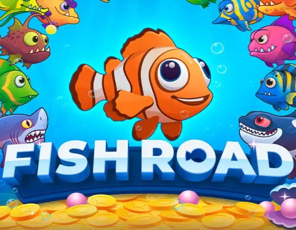 Fish Road slot icon by InOut, available at SvenPlay Casino