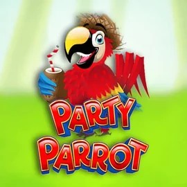 Party Parrot slot logo by Rival at SvenPlay CasinoParty Parrot