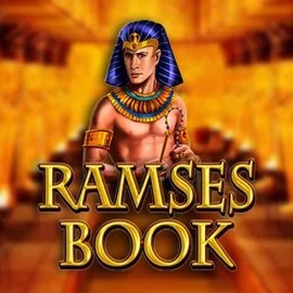 Ramses Book slot logo by Gamomat at SvenPlay CasinoRamses Book