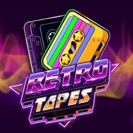 Retro Tapes slot logo by Push Gaming at SvenPlay CasinoRetro Tapes