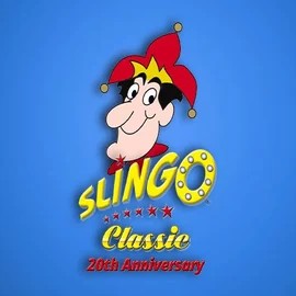 Slingo Classic 20th Anniversary by Slingo, showcased at svenplays.nl – game logo