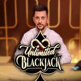 Logo of Unlimited Blackjack from Ezugi at SvenPlay Casino